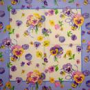 122 Stiefmütterchen, Violet - 3 ply (yellow) - Caspari
